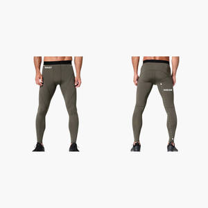 Leggings de Compresión para Hombre, Fabricante Mayorista Personalizado, Elásticos en 4 Direcciones, Secado Rápido, Antibacterianos, Cintura Elástica, Pantalones Deportivos - Product Image 5