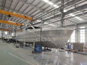 Bateau en aluminium de luxe de 55 pieds avec pont fermé et cockpit de pêche - Product Image 6