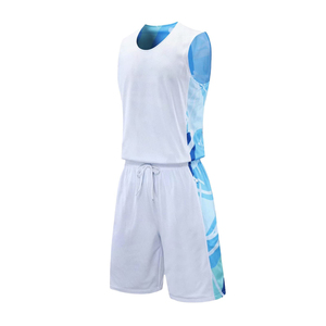 Conjuntos de Uniformes de Baloncesto Personalizados para Hombre, Tallas Grandes, Ligeros, Duraderos, Transpirables, de Poliéster que Absorbe la Humedad, Ropa Deportiva de Alta Calidad - Product Image 2