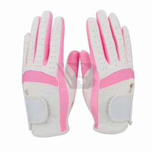 Nouveaux gants de golf en cuir véritable couleur personnalisée, respirants, légers, pour adultes, de qualité supérieure, à prix abordable - Product Image 1
