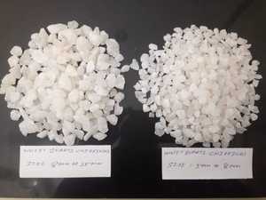 Snow White Natural Crushed Quartz Industrial Grade Non-Toxic Durable High Hardness 98% SiO2 for Garden & <b>Landscaping</b> - Product Image 3