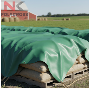 Bâche en polyéthylène écologique sur mesure, robuste et recyclable, pour l'agriculture, la logistique, l'exportation et les approvisionnements en gros - Product Image 2