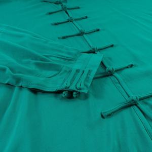 Conjuntos de Uniformes de Kung Fu Transpirables, Tradicionales Chinos, Color Personalizado, Logotipo, Talla, Ligeros, de Poliéster/Algodón, Profesionales, de 2 Piezas - Product Image 3