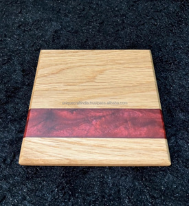 2025 Posavasos de madera de lujo modernos Posavasos de té de mármol de madera cuadrados y redondos para el hogar Oficina al por mayor al mejor precio - Product Image 4