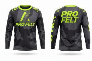 Maillot de Motocross Léger Tendance Style Unique Protection Sécurisée Manches Longues Course en Plein Air Maille Polyester OEM - Grande Vente - Product Image 3