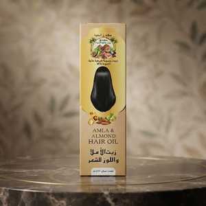 Aceite Capilar de Amla y Almendras, Aceite Natural Personalizado para el Cuidado del Cabello, Fórmula Herbal Botánica, Enriquecido con Aceite de Almendras, Sensación Ligera y Confortable - Product Image 5