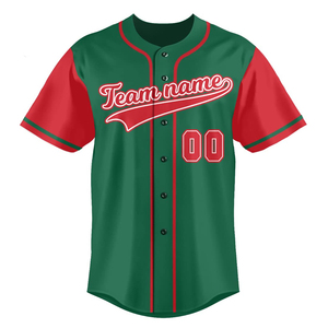 Ropa Deportiva, Jersey de Béisbol con Estampado Personalizado, Secado Rápido, Ajuste Deportivo, Ropa para Torneos, Servicio OEM, Ropa de Equipo, Jersey de Béisbol Unisex - Product Image 1