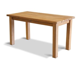Minimalist Solid Teak Wood <b>Coffee</b> <b>Table</b> – Natural Finish Handmade Living Room <b>Table</b> Durable Indoor Outdoor Furniture - Product Image 1