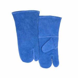 Gants en cuir de vachette pleine fleur de haute qualité, nouveau design, résistants à la chaleur, pour four, boulangerie, barbecue, lutte contre les incendies - Product Image 2