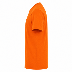 Camiseta de Cuello Redondo de Algodón Lisa Naranja al por Mayor para Hombre, Fabricante de Camisetas Casuales de Manga Corta con Logotipo Personalizado - Product Image 6