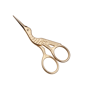 Professional Best Selling Stainless Steel Straight Gold Plated <b>Cuticle</b> Nail Embroidery Scissors Eyebrow Pedicure Nail Art <b>Tools</b> - Product Image 1