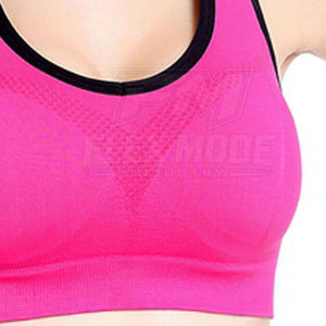 Sujetador Deportivo de Compresión Simple para Mujer, de Alta Calidad, Elástico, Transpirable, Ecológico, de Spandex/Poliéster, para Fitness y Running - Product Image 2