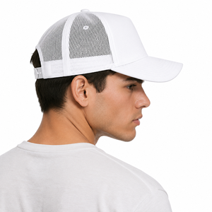 Farmer Style Mesh <b>Cap</b> Custom 3D Puff Embroidery Nylon Mesh Back Waxed Canvas Front Snapback Plastic Closure For Adult <b>Caps</b> - Product Image 3