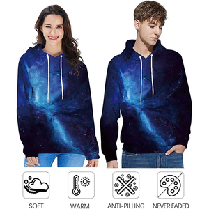 Sudaderas con Capucha Térmicas al por Mayor, Diseño Sólido Personalizado, OEM, Ropa Deportiva de Poliéster de Alta Calidad, Sudaderas con Capucha Sublimadas - Product Image 5