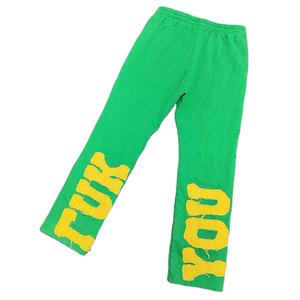 กางเกงจ็อกเกอร์เอวสูงแบบยูนิเซ็กซ์ ผ้าฝ้ายยืด 100% มีเชือกผูก ปรับแต่งโลโก้ได้ ทรงสแต็ค สไตล์ฮิปฮอป น้ำหนักเบา สวมใส่สบาย ปรับแต่งได้ - Product Image 5