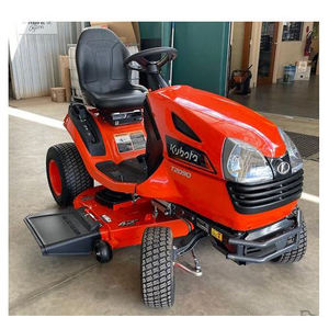 <b>Battery</b> <b>operated</b> riding lawn mower professional electric garden tractor with mulching bag collection for large lawns - Product Image 1