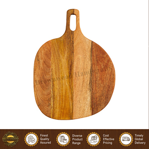 Premium Quality Natural Wood Finished Color 100% Natural Acacia Wood Cutting Board 18m Perfect for Vegetables Chopping & Cutting - Product Image 5
