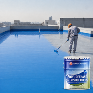 <span class=keywords><strong>Membrana</strong></span> Impermeabilizante de PU de Alto Rendimiento, Ecológica, Profesional, para Interiores, Aplicada Líquida, Sin Solventes - Product Image 1