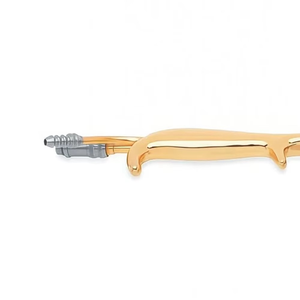 Retractor para Aumento de Senos Ferreira, Doble Fibra Óptica, Succión, Acero Inoxidable Premium, Cirugía Plástica, Reutilizable, Hoja de 150 mm - Product Image 3