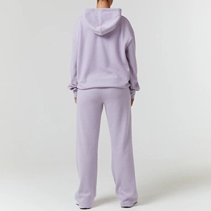 <b>Plain</b> Color Women <b>Tracksuit</b> Autumn Winter Eco-Friendly Breathable Custom Casual Polyester/Cotton Sweat Suit Adult - Product Image 6