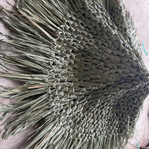 Artisan Handmade Palm Leaf Thatch Roofing Umbrella 2.2m Eco-resort Glamping Tiki-Style Setup Tent for 3-4 People - Product Image 1