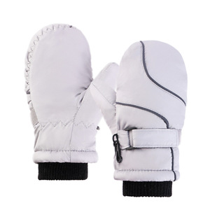 Gants de ski en cuir tendance, neufs et élégants, à doigts entiers, pour le snowboard, l'automne, l'hiver, les températures froides, imperméables et respirants - Product Image 4