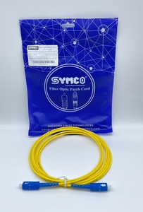 Cable de Fibra Óptica SYMCO SC/UPC SM-SX-3.0-3M-1, Grado Telecomunicaciones, Simplex, LSZH, 100% Probado en Fábrica, 1 Año de Garantía - Product Image 4