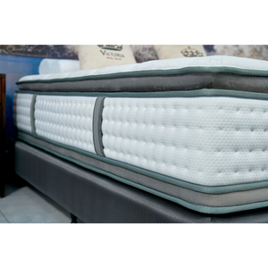 American Star Victoria 42cm Pillow Top Euro Top Quilting Polyester Knitted Fabric Spring Mattress 10-year Home Furniture - Product Image 4