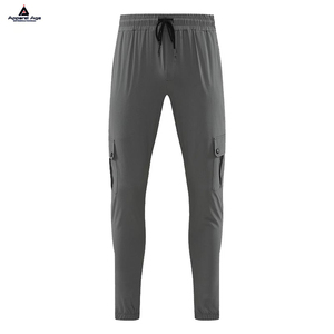 Wholesale Printed Breathable <b>Waterproof</b> High Street Style Winter Jogger Pants Men Cotton Slim Fit Sweatpants Custom Logo Bulk - Product Image 4