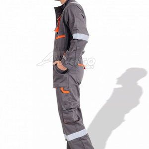 Overol de Seguridad Ligero con Tela de Algodón Transpirable para Mecánicos, Electricistas, Ingenieros y Empleados de Fábrica - Product Image 2