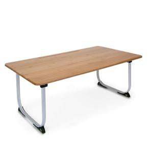 โต๊ะเรียนแบบพับได้ โต๊ะอเนกประสงค์ โต๊ะทำงานคอมพิวเตอร์ ประหยัดพื้นที่ ทำจากไม้ - Product Image 6