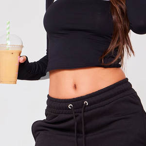 Pantalones de chándal acampanados personalizados para mujer, de talle alto, elásticos, para yoga, de pierna ancha, joggers, ropa casual para estar en casa, fabricante OEM - Product Image 4