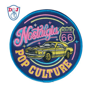 Custom Popular Culture Embroidered <b>Patch</b> Iron on Fabric Badge for <b>Bag</b> Jacket Daily Decor - Product Image 2