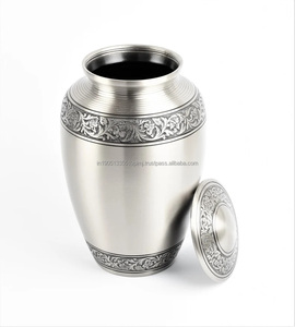 Urnes funéraires en aluminium gravées de haute qualité, best-sellers, pour cendres humaines, style américain, vente en gros - Product Image 3