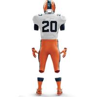 Ensemble d'uniformes de football américain le plus populaire, design OEM, léger