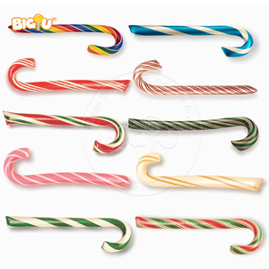 Produttori OEM di <span class=keywords><strong>Caramelle</strong></span>, Vendita all'Ingrosso di Dolciumi Halal, Bastoncini di Zucchero Colorati per <span class=keywords><strong>Natale</strong></span> - Product Image 2