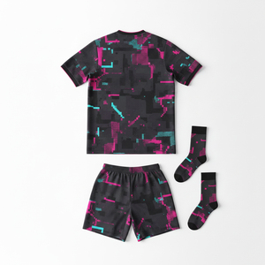 Tenue de football sublimée à prix abordable, ensemble maillot de foot avec coutures haute densité, design couleur personnalisé, vêtements d'entraînement de football - Product Image 3