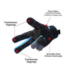 Wholesale Price New Arrival Mechanic <b>Gloves</b> Custom Made Low MOQ Safety Mechanic <b>Gloves</b> For Sale - Product Image 2