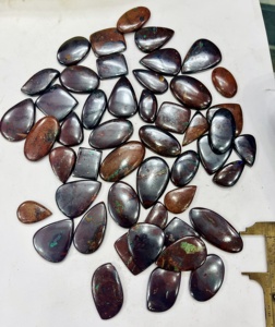 Zarinite Naturelle Russe de Haute Qualité, Pierre Précieuse en Vrac, Cabochon Certifié par un Certificat Tierce Partie pour la Fabrication de Bijoux - Product Image 6