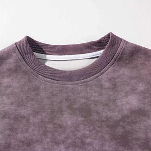 Sweat-shirt surdimensionné personnalisé pour homme, en molleton de coton épais, délavé à l'acide, style streetwear, à épaules tombantes, coupe ample unisexe - Product Image 6