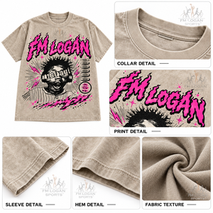 Camiseta gráfica vintage extragrande personalizada, 100% algodón, de alto gramaje, estilo streetwear, con hombros caídos, al por mayor - Product Image 4