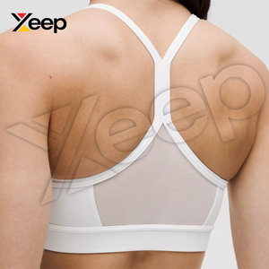 XEEP สปอร์ตบราโยคะคุณภาพสูงสำหรับผู้หญิง รุ่น XC-SB-37 สายรัดปรับได้ ระบายอากาศดี แผ่นรองถอดออกได้ รองรับได้ดี แห้งเร็ว - Product Image 5