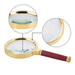 Loupe en laiton antique de luxe pour collectionneurs, historiens, passionnés de décoration - Product Image 4