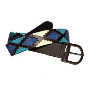 Ceinture Polo en Cuir de Vachette Véritable Personnalisée Style Western Business Punk Sport Plein Air Boucle en Alliage pour Hommes - Product Image 1