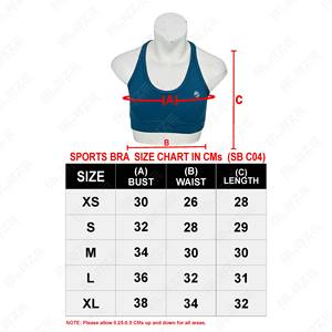 เสื้อชั้นในกีฬาแบบไขว้หลังสำหรับผู้หญิง ออกกำลังกาย ยิม โยคะ ไร้รอยต่อ รับสกรีนโลโก้ - Product Image 6