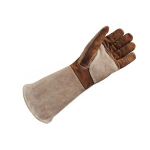 GLOWING NEON INDUSTRY Polyethylene Safety <b>Gloves</b> 10 Inch Safety Cuff Heat Resistance Abrasion Resistant Anti-Heat Textured - Product Image 2
