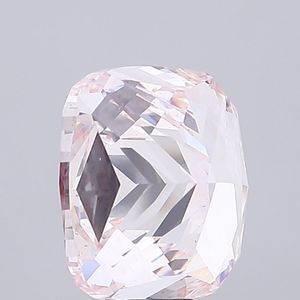 Durable cushion cut fancy intense pink lab grown diamond igi certified loose diamond excellent polish jewelry use - Product Image 2