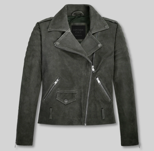 Chaqueta de Cuero para Mujer, Nueva Moda, Resistente al Viento, Chaqueta de Cuero para Hombre y Mujer, Estilos Personalizados, Chaqueta de Cuero Charlotte Burnt Multiple 2006 - Product Image 1