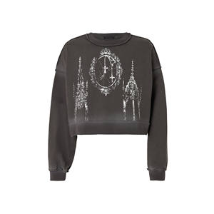 Sudaderas Cortas de Invierno para Hombre, 100% Algodón, Forro Polar Transpirable, Ecológicas, Diseño de Logotipo Personalizado, Tallas Grandes - Product Image 4