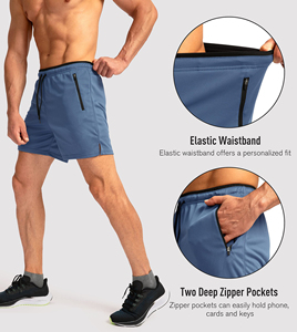 Pantalones Cortos Deportivos de Diseño Personalizado OEM, Tela de Algodón y Elastano, Cómodos y Elásticos, Fabricante y Proveedor - Product Image 4